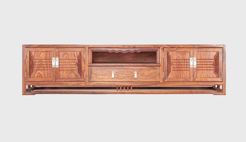 厦门刺猬紫檀电视柜低柜现代中式全实木电视柜客厅高低柜